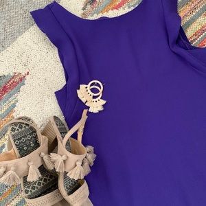 Purple dress